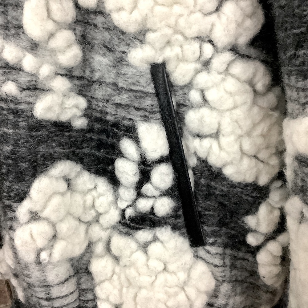 ANTHROPOLOGY HEI HEI Cloudscape Wool Coat - Picture 7 of 15